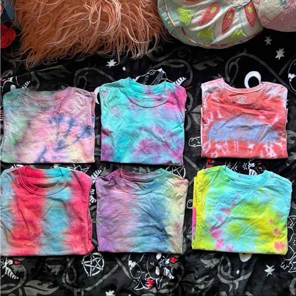 Kids TIE DYE shirt lot